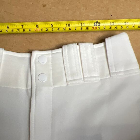NWT Mizuno Adult BB White Pants S Baseball and Softball Bottoms - Picture 6 of 8